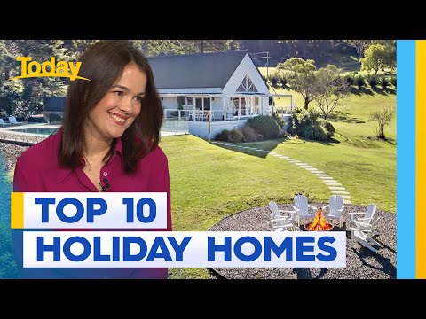 Australia's top 10 holiday homes in 2025 revealed | Today Show Australia