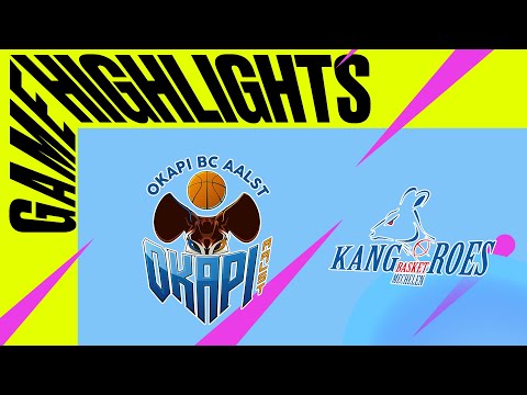 Okapi Aalst vs. Kangoeroes Basket Mechelen #BNXTLeague