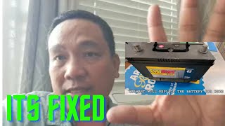 PART 2 OF THE SMOKING CAR BATTERY INCIDENT