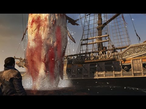 Assassin's Creed Rogue - White Whale Harpooning Activity [1080p/60FPS]