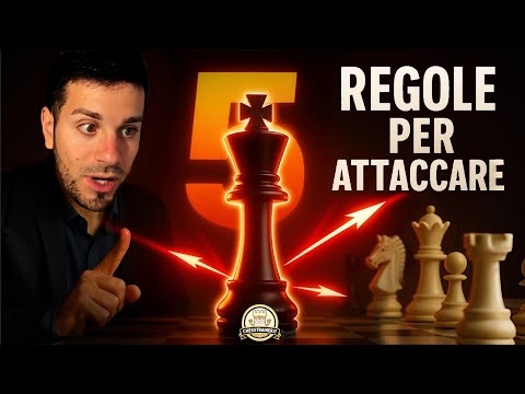 Le 5 Regole d’Attacco negli SCACCHI che Quasi Tutti Ignorano