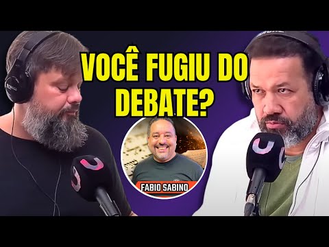 DID TASSOS LYCURGO RUN AWAY FROM THE DEBATE WITH FABIO SABINO? HE ANSWERS EVERYTHING HERE!