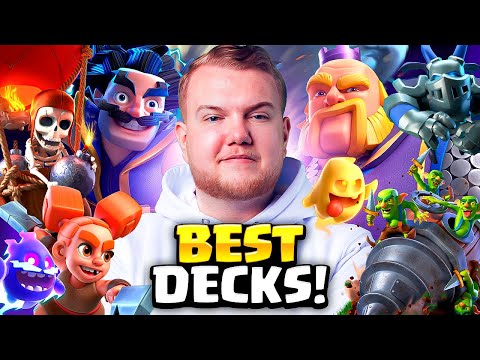 TOP 5 BEST DECKS IN CLASH ROYALE’S SEASON END!