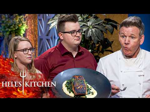 Trenton & His Bride To Be Judge Their Wedding Dishes | Hell's Kitchen