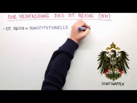 Geschichte: Die Verfassung des Deutschen Reichs 1871 | Geschichte | Deutsche Geschichte