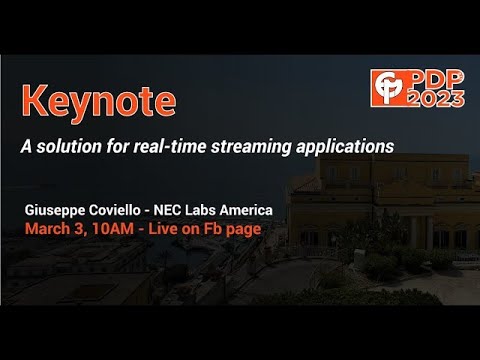 Keynote: A solution for real-time streaming applications