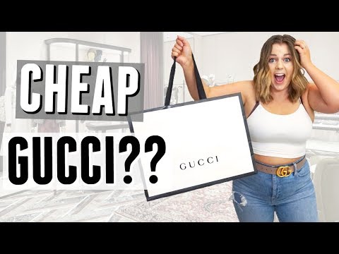 I Went to the Secret Gucci Discount Store (Gucci Items Under $100) Video
