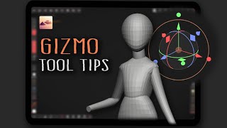 How To Use Gizmo Tool In Nomad Sculpt | Nomad Sculpt Tutorial