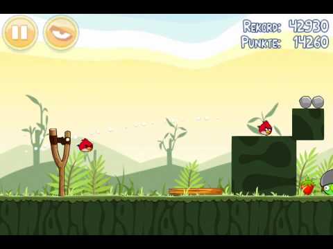 Angry Birds Level 2-10 - Mighty Eagle - 100% - Total Distruction - Totale Zerstörung