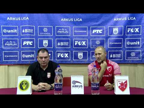ARKUS liga 2. kolo (M) / Crvena Zvezda - Dinamo / Izjave aktera meča nakon utakmice