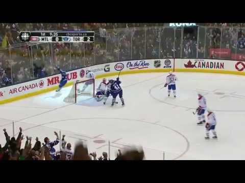 Crazy dekes to score by McClement @ Canadiens