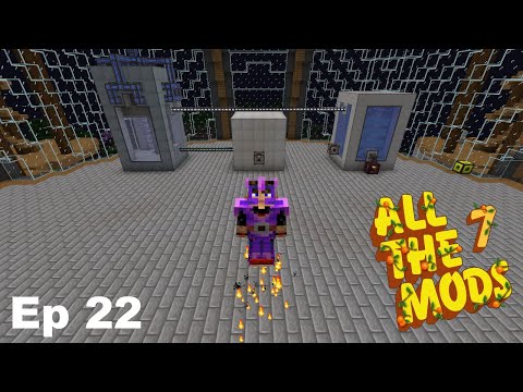 All the mods 7 - Season 2 - Ep 22 Mekanism Turbine and Induction Matrix