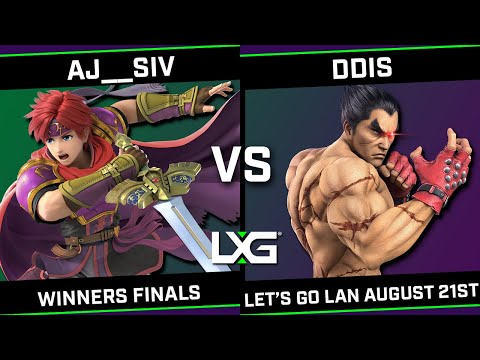 aj__siv (Roy/Palutena) vs DDIS (Kazuya) - LXG Let's Go LAN August 21st - Winners Finals
