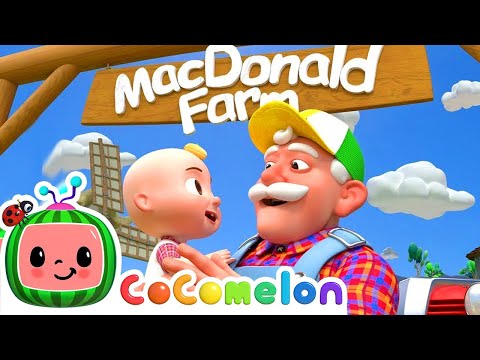 Old MacDonald @CoComelon | Sing Along With Me! | Moonbug Kids