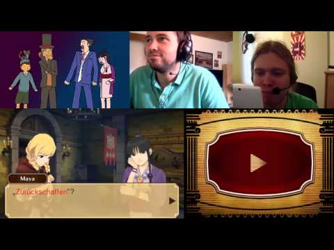 Let's Play Together Professor Layton VS Ace Attorney [blind] German #72