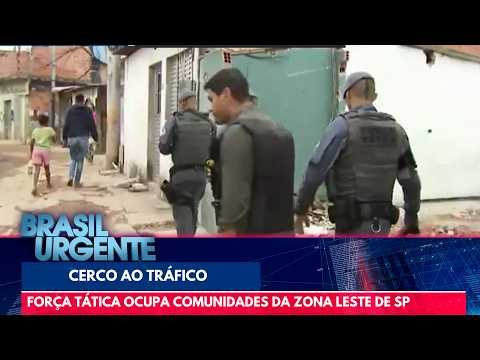 Polícia realiza operação contra o tráfico de drogas em São Paulo | Brasil Urgente