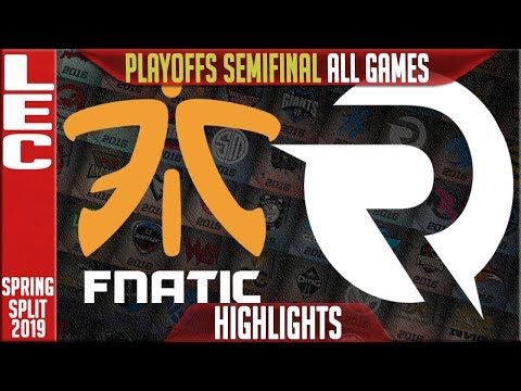 FNC vs OG Highlights ALL GAMES | LEC Playoffs Semifinals Spring 2019 | Fnatic vs Origen