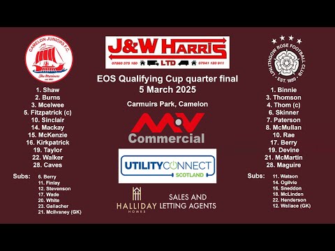 Camelon Juniors v Linlithgow Rose – 5 March 2025