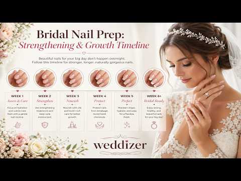 Bridal Nail Prep Timeline: Grow Strong Wedding Nails FAST Before Your Big Day!