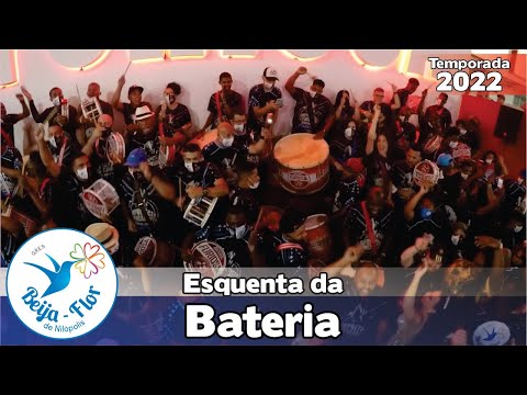 Beija-Flor | Esquenta da bateria e Exaltação ao vivo no Salgueiro Convida #SC22