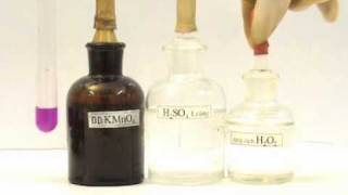 H2O2 + KMnO4 (H2O)