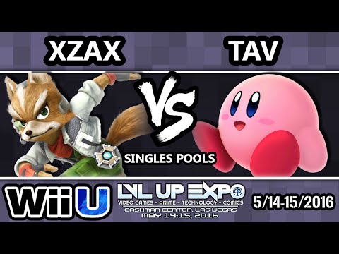 LVL Up Expo - NME | Xzax (Fox) Vs. Tav (Ness/Kirby) SSB4 Pools - Smash Wii U - Smash 4