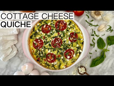 COTTAGE CHEESE QUICHE