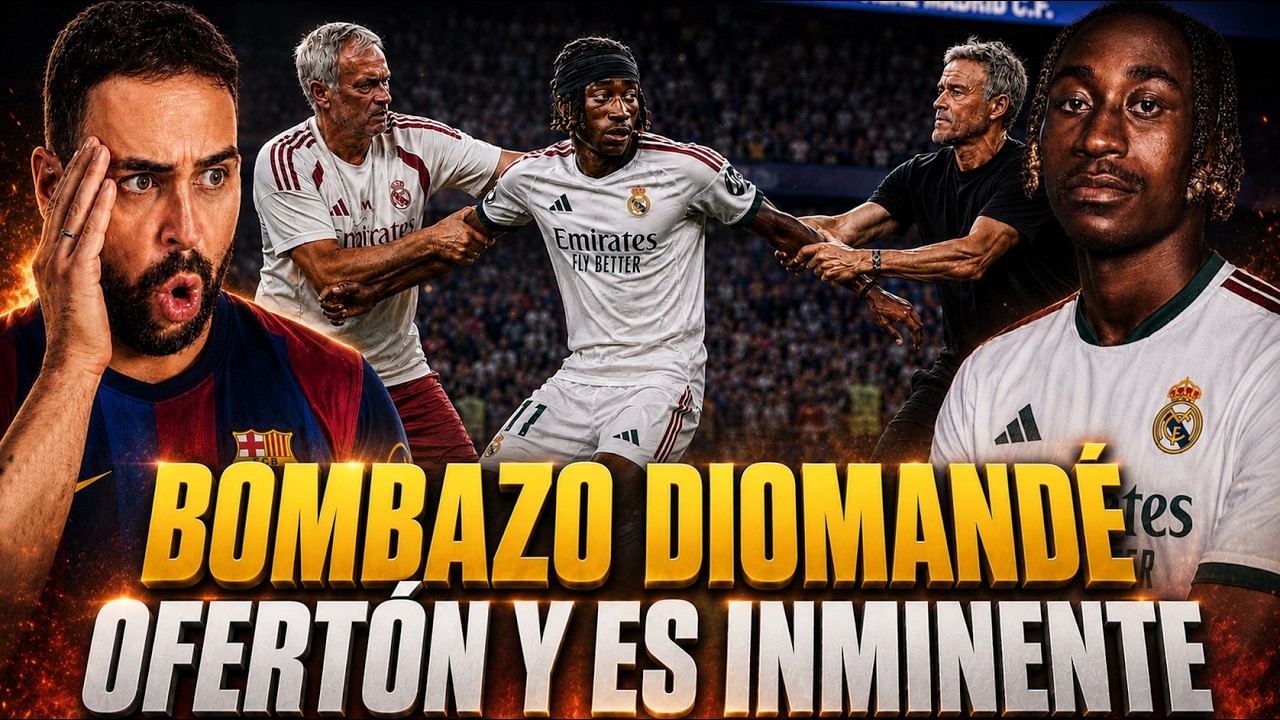 💣BOMBAZO: ¡OFERTÓN del MADRID por DIOMANDÉ! FICHAJE MUY CERCA ¡TODOS los DETALLES! Mi OPINIÓN