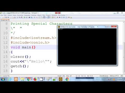 4 C in Hindi | Printing Special Characters | YCT Academy