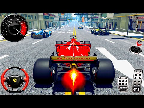 Real Formula Car Racing Simulator 2024 - Impossible Car Mega Ramp 3D - Android Gameplay