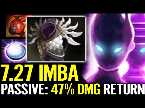 7.27 NEW IMBA! WTF Blade Mail SPECTRE 47% Damage Return Passive Rampage Raid Boss by Meracle Dota 2
