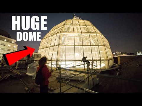 WE FOUND & CLIMBED A HUGE DOME IN LONDON!!