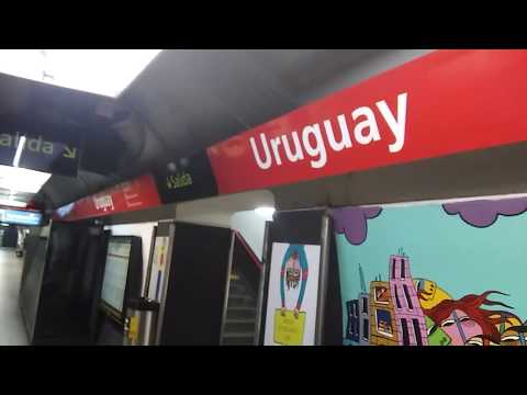 Subte B en Uruguay