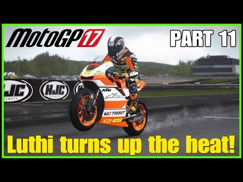 MotoGP 17 Managerial Career Gameplay Part 11 | Luthi turns up the heat!