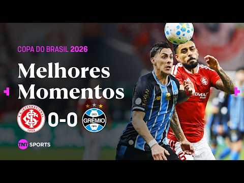 SEM GOLS, MUITOS ERROS E TUDO EM ABERTO NA COPA DO BRASIL! | INTERNACIONAL 0 X 0 GRÊMIO