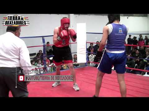 Boxeo en Catriel  16 06 18 Nota Berdugo   Franco Contreras de Centenario vs Damián Cejas deGral   Ro