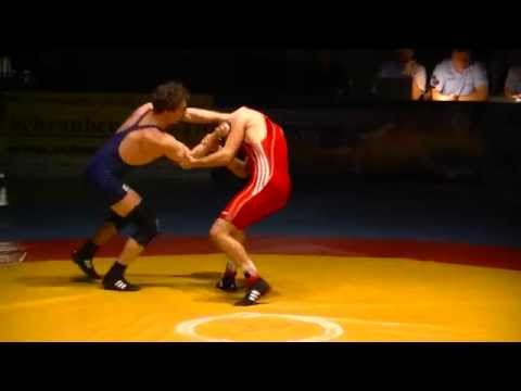 Ringen 2. BL Aue - Gelenau, Herzog - Saul, 66B kg, Freistil