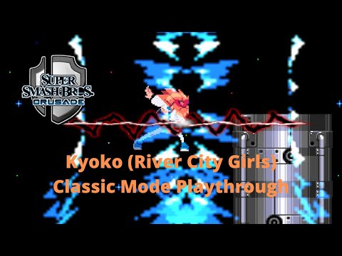 Super Smash Bros. Crusade - Kyoko (River City Girls) Classic Mode Playthrough