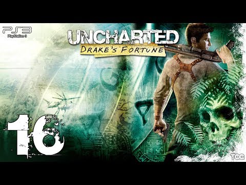 Uncharted: Drake's Fortune (PS3) - 720p60 HD Playthrough Chapter 16 - The Treasure Vault