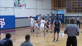 2020 Zack Gray #14 Basketball St. Paul's vs Bayside