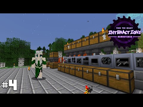 FTB Interactions Remastered E04 - The Rather Slow Single Track Road to Hell