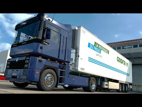 ETS 2 1.27 ProMods 2.16 Renault Magnum  Clermont-Ferrand - Bordeaux
