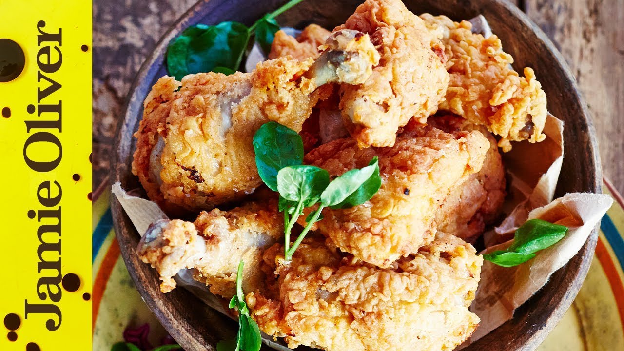 Ultimate fried chicken: Jamie Oliver