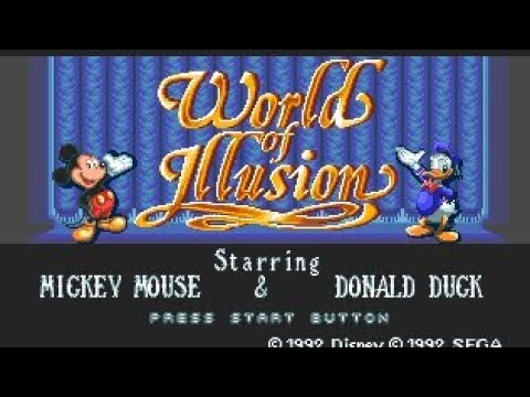 Sega Genesis Mini Reviews: World of Illusion Starring Mickey Mouse and Donald Duck