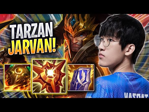 TARZAN TRIES NEW JARVAN BUILD! - LNG Tarzan Plays Jarvan JUNGLE vs Graves! | Season 2023
