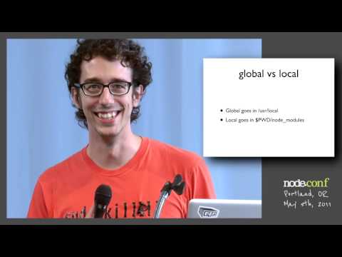 Isaac Schlueter: How npm Works