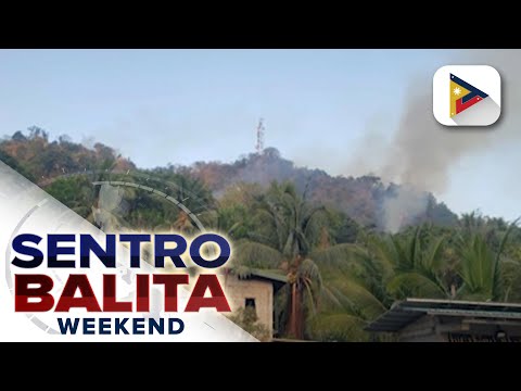 Grass fire sa Mount Binatak Sablayan, Occidental Mindoro, patuloy na binantayan para hindi na sumikl
