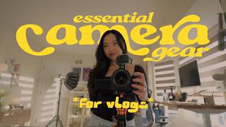 my essential camera gear for vlogging in 2026