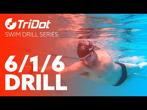 6/1/6 Drill | TriDot Swim Drill Series