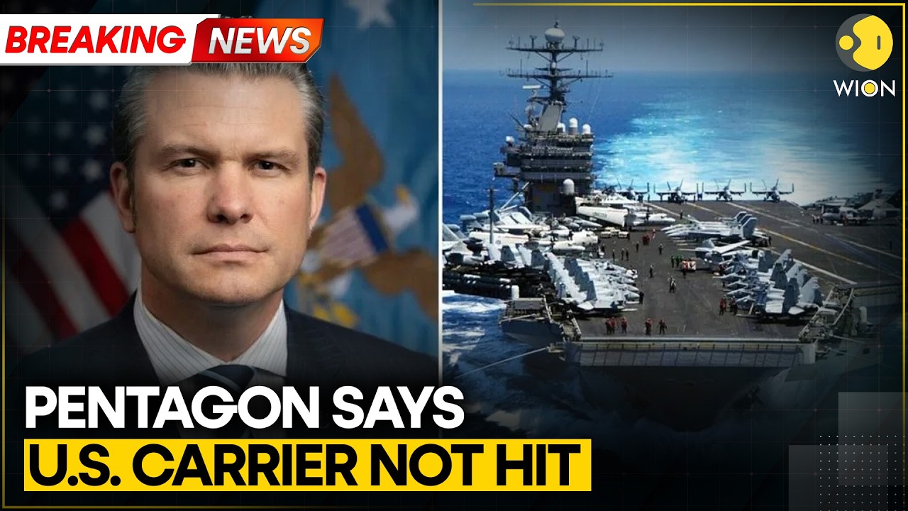 Breaking: U.S. 'Fact Checks' Iranian Claims That It Has Targeted USS Abraham Lincoln | WION